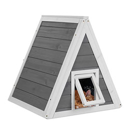 Produktbild von Relaxdays Katzenhaus wetterfest aus Holz