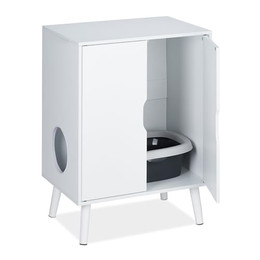Produktbild von Relaxdays Katzenschrank für Katzentoilette