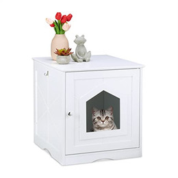 Produktbild von Relaxdays Katzenschrank weiß