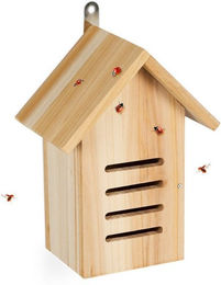 Produktbild von Relaxdays Marienkäferhaus aus Holz