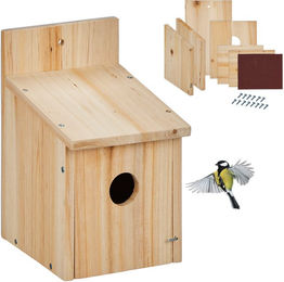 Produktbild von relaxdays Nistkasten Bausatz für Vögel