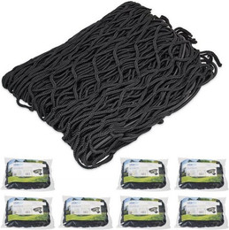 Produktbild von relaxdays Schutznetz Anhängernetz dehnbar 2x3m 8er Set