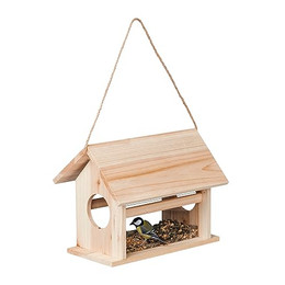 Produktbild von Relaxdays Vogelfutterhaus aus Holz