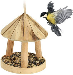Produktbild von Relaxdays Vogelfutterhaus aus Holz