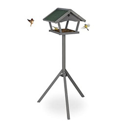 Produktbild von Relaxdays Vogelhaus XXL Vogelfutterhaus mit Ständer