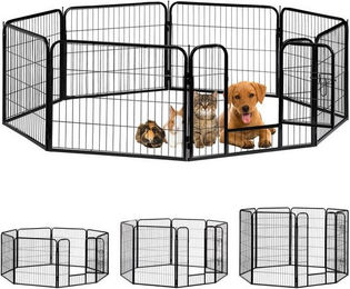 Produktbild von Relaxdays Welpenauslauf Freigehege Größe M