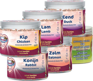 Renske Gesunde Belohnung Mini Herzchen - Kaninchen - 100 g – Bild 1 von 5