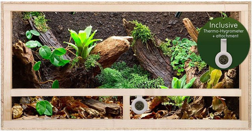 Produktbild von Repiterra Terrarium Holz-Terrarium hochwertig mit Seitenbelüftung