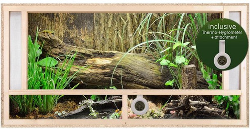 Produktbild von Repiterra Terrarium mit Frontbelüftung 120x60x60 cm aus OSB-Platten mit Glasfront