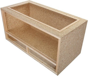 Produktbild von Repiterra Terrarium Schildkröten-Terrarium 120x60x60 cm aus OSB-Platten