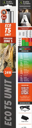 Produktbild von Reptile Systems Leuchte für Reptilen Eco T5 Unit Ferguson Zone 3 24W 570mm - 24 Stk.