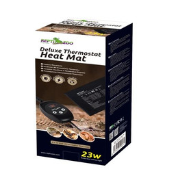 Produktbild von ReptiZoo Deluxe Heizmatte mit Thermostat 23 Watt 20x30 cm