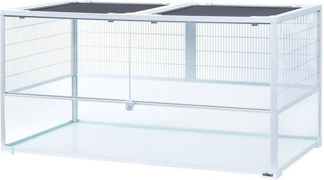 ReptiZoo Kleintierkäfig Kleintierterrarium / Kleintierkäfig 120x 60x 60cm mit Schwingtüren (SP – Bild 1 von 3