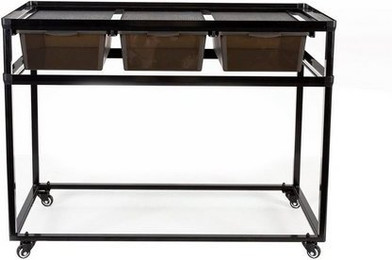 Produktbild von ReptiZoo Terrarium Zuchtrack Unterschrank INO13 3-fach rollbar mit 3 Boxen small