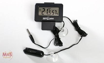 Produktbild von ReptiZoo Thermo-/Hygrometer mit Fühler SH126