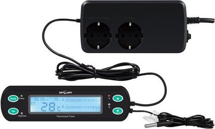 Produktbild von ReptiZoo Thermostat mit Zeitsteuerungfunktion (THC10)