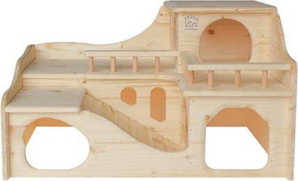Produktbild von Resch Meerschweinchenschloss aus Massivholz