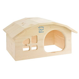 Produktbild von Resch Nagerhaus Wichtelhaus Kaninchen aus Fichtenholz - 1 Stk.