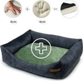 Produktbild von Rexproduct Otto Orthopädisches Hundebett Graphit S-XL grün XL