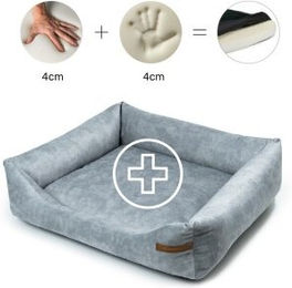Rexproduct Otto Orthopädisches Hundebett Grau S-XL grau L – Bild 1 von 3