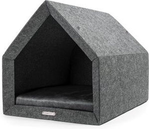 Produktbild von Rexproduct Pethome 2.0 Hundehaus dunkelgrau anthrazit/grau L