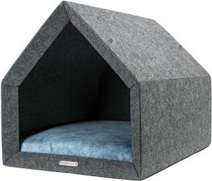 Produktbild von Rexproduct Pethome 2.0 Hundehaus dunkelgrau blau/grau S
