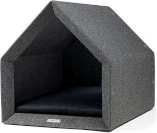 Produktbild von Rexproduct Pethome 2.0 Hundehaus dunkelgrau/grau/schwarz L
