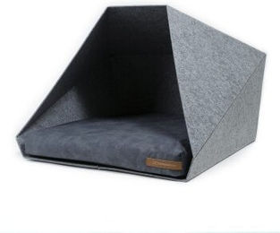Produktbild von Rexproduct PetPocket Hundehütte hellgrau graphit/nature
