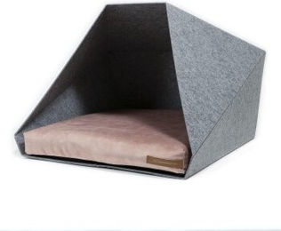 Produktbild von Rexproduct PetPocket Hundehütte hellgrau pink