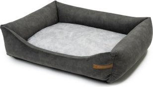 Produktbild von Rexproduct SoftColor Hundebett Khaki Grau L
