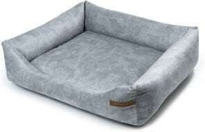 Produktbild von Rexproduct SoftColor luxury dog bed in grau color grau S