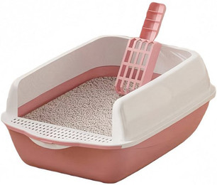 Produktbild von Rhein Katzentoilette mit großer Öffnung und Streuschaufel