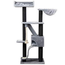 Produktbild von RHR Quality Kratzbaum Kilimandjaro de Luxe hellgrau/dunkelgrau