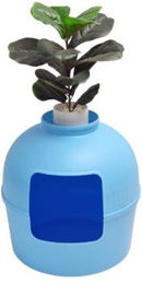 Produktbild von RHR Quality RHRQuality Katzentoilette Flower XXL blau