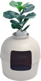 Produktbild von RHR Quality RHRQuality Katzentoilette Flower XXL cappucino