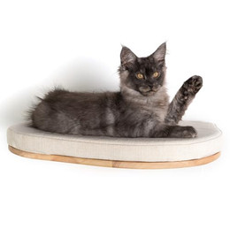 Produktbild von RHR Quality RHRQuality Wandmöbel Katzenbett de Luxe creme/ beige