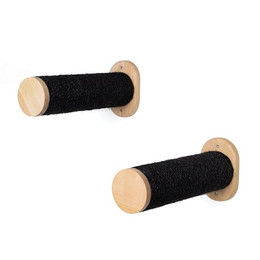 Produktbild von RHR Quality Wandmöbel mit Sisalstämmen schwarz