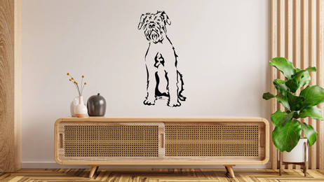 Produktbild von Riesenschnauzer Wandtattoo Wandsticker Wandaufkleber Wanddekoration