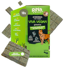 Produktbild von RiNa Hunderiegel Viva Vegan - 10 x 30 g