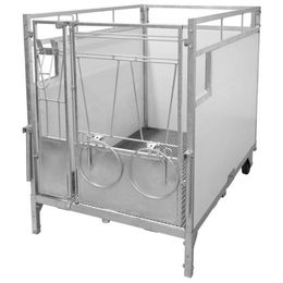 Produktbild von Rinderbox mit schwenkbarem Boden Kerbl Premium