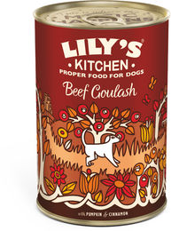 Produktbild von Rindergulasch mit Kürbis und Zimt (400g) | Lily's Kitchen