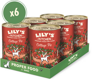 Produktbild von Rindfleischpastete für Hunde Multipack (6 x 400g) | Lily's Kitchen