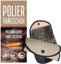 Produktbild von Ringelspitz Polierhandschuh aus echtem Lammfell