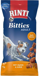 Produktbild von RINTI Bitties Adult Huhn und Käse 4x75g