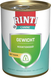 Produktbild von RINTI Canine 400 Gramm Hundenassfutter 12 x 400 Gramm Gewicht Huhn