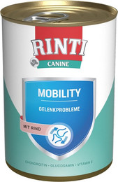 Produktbild von RINTI Canine 400 Gramm Hundenassfutter 12 x 400 Gramm Mobility Rind