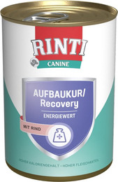 Produktbild von RINTI Canine 400 Gramm Hundenassfutter 48 x 400 Gramm Aufbaukur Rind