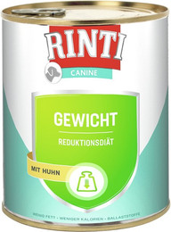 Produktbild von RINTI Canine 800g Dose Hundenassfutter Diätnahrung 6 x 800 Gramm Gewicht Huhn