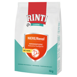 Produktbild von RINTI Canine Niere/Renal Huhn Trockenfutter - 4 kg