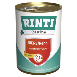 Produktbild von Rinti Canine Nierendiät mit Huhn - 12 x 400 g